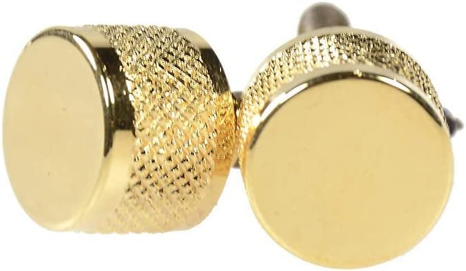 Gretsch Strap Buttons with Mounting Hardware for Guitars, Gold