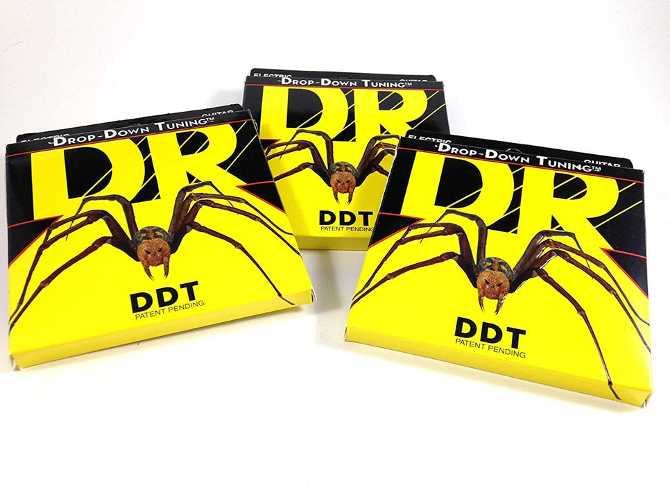 DR Guitar Strings Electric DDT 3 Pack Drop Down Tuning 9-11 Lite