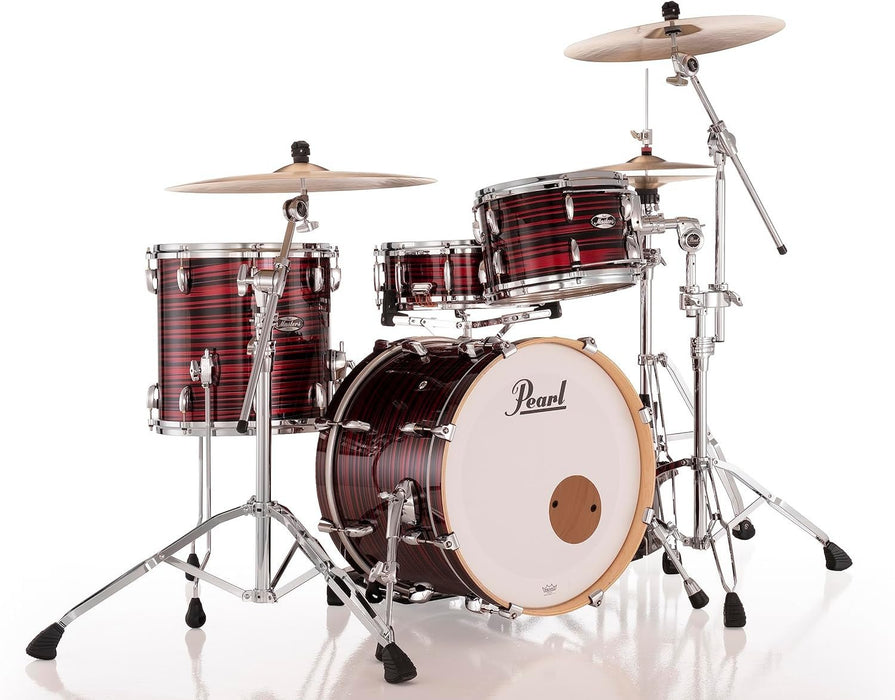 Pearl Drum Set, Red Oyster Swirl (MM6C903XPS/C856)