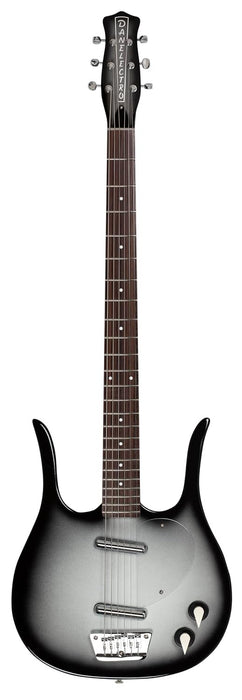 Danelectro Longhorn Baritone Electric Guitar - Black Burst