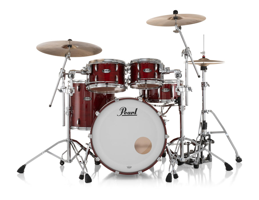 Pearl Masters Maple MM6 4-Piece Shell Pack Drum Set - 22/16/12/10 Natural Cherry