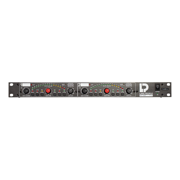 Lake People F355 2-Channel Microphone Preamplifier (Class-A Input) (LP-F355-A-U)