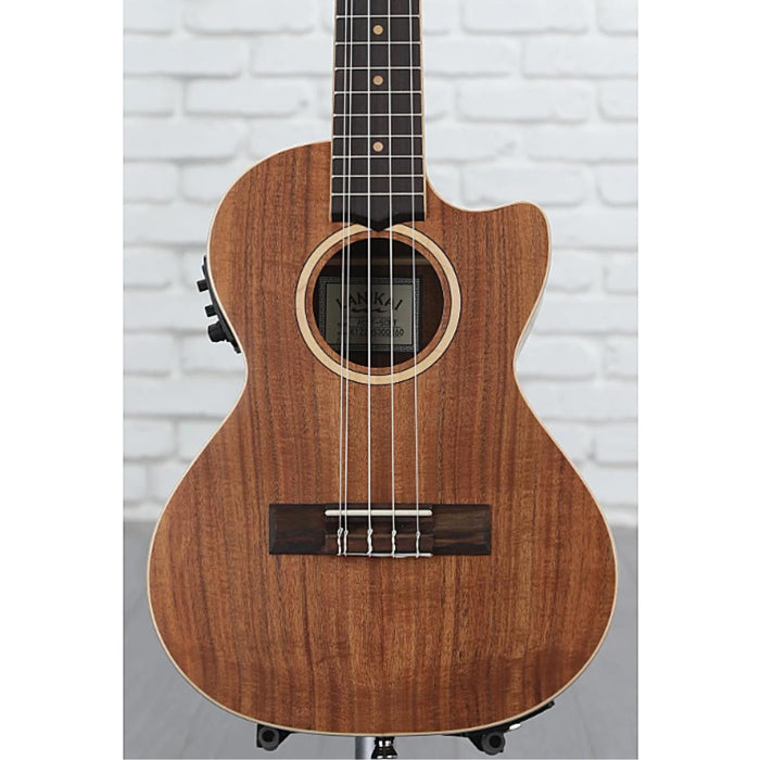 Lanikai, 5-String Ukulele, Black,Chrome,Clear (ACST-5CET)