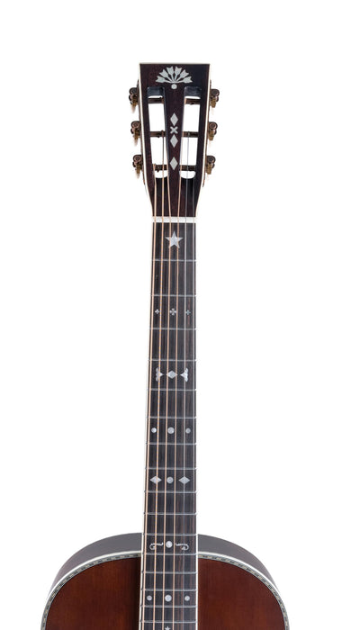Washburn R310K Victorian Parlor Acoustic Guitar w/Gigbag, Antique Brown