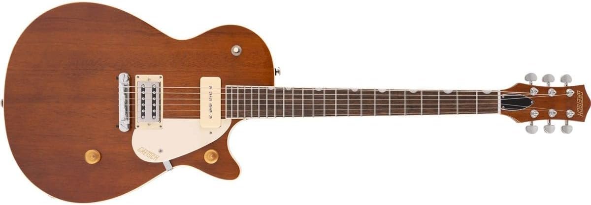 Gretsch G2215-P90 Streamliner Junior Jet Club 6-String Electric Guitar with Laurel Fingerboard and Three-Way Pickup Switching - Single Barrel Stain (280-6700-593)