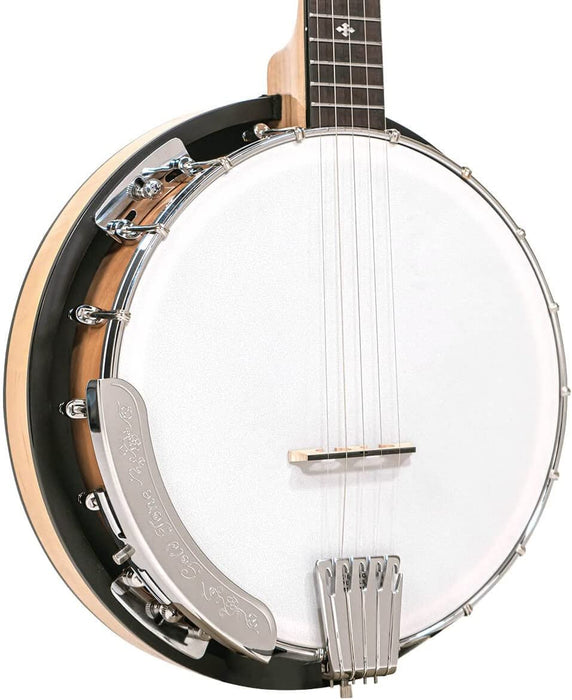 Gold Tone CC-100R Cripple Creek Banjo with Resonator (Five String, Clear Maple)