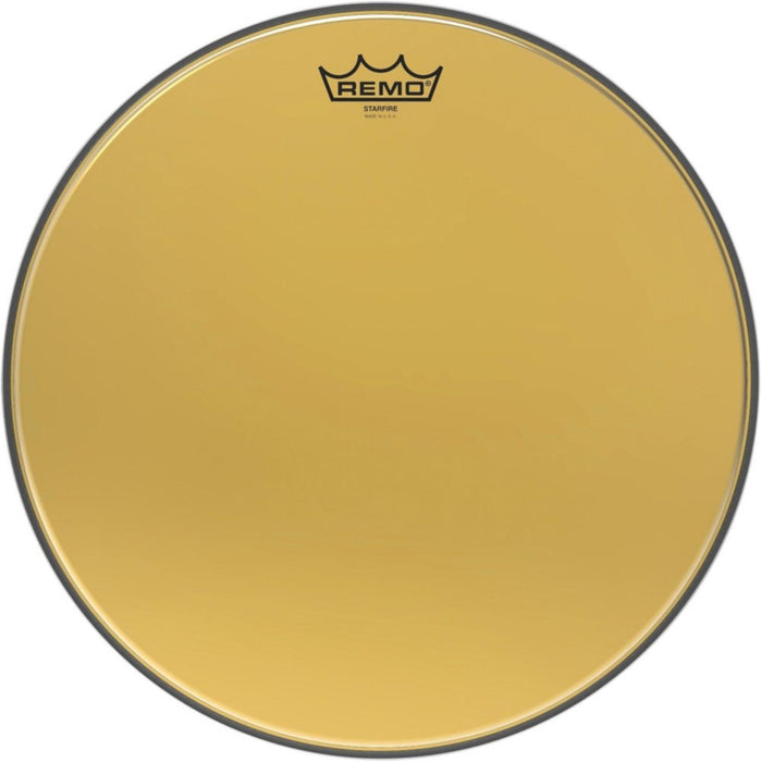 Remo Ambassador Starfire Gold Drumheads - 12mil Mylar Concert Tom Resonant Head