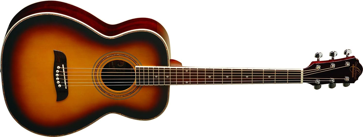 Oscar Schmidt OF2OTS-A Folk Acoustic Guitar Tobacco Sunburst