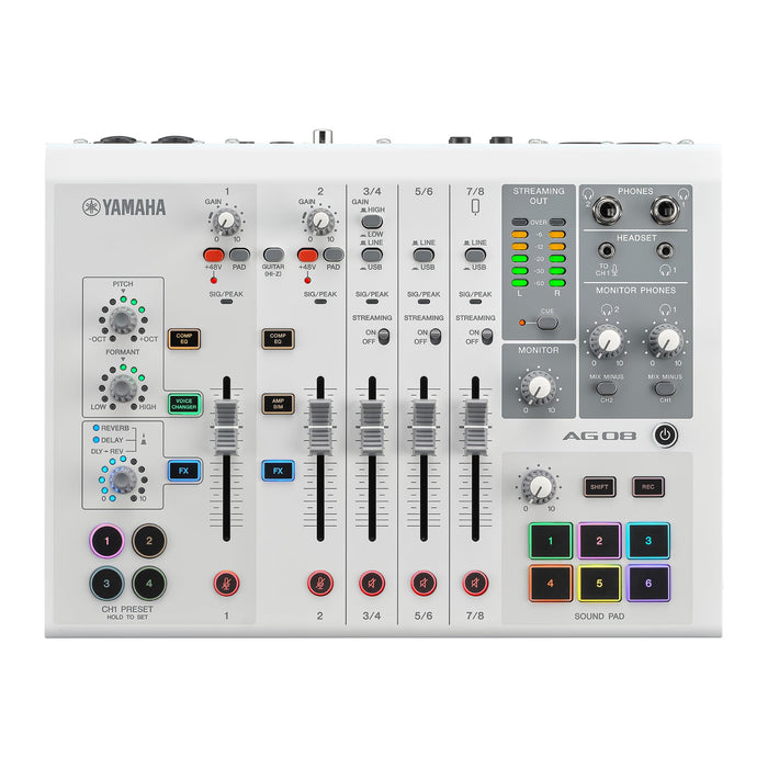 Yamaha 6-Channel Live Streaming Loopback Mixer/USB Interface