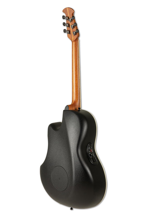 Ovation Electric Acoustic Guitar Pro Series Standard Elite 2778AX Deep Contour - Solid A-Grade Sitka Spruce Top - Lyrachord Body - Strings Adamas Nuova Coated - Black - 2778AX-5-G