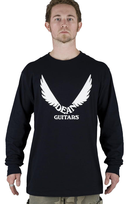 Dean Guitars Wings Long Sleeve Shirt, Large