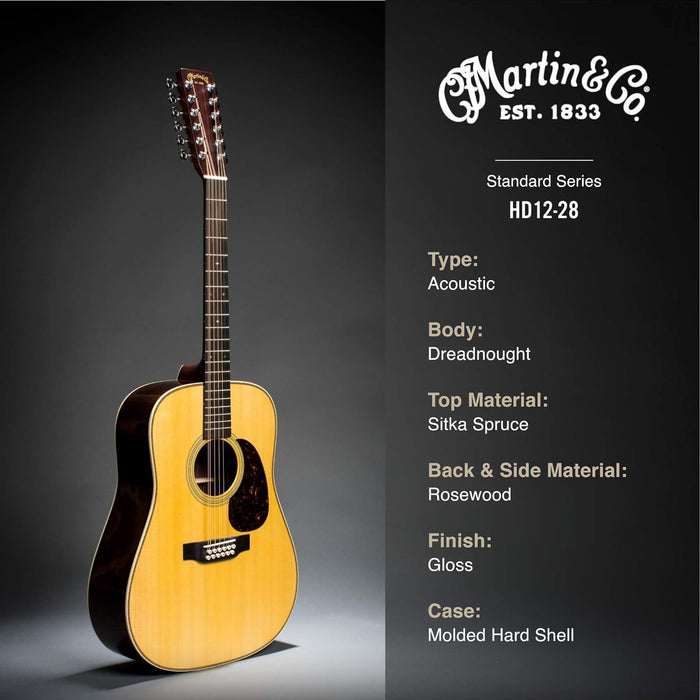 Martin Guitar Standard Series Acoustic Guitars, Hand-Built Martin Guitars with Authentic Wood