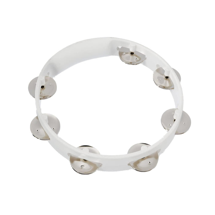 Latin Percussion LPA182 8 Inch Tambourine White