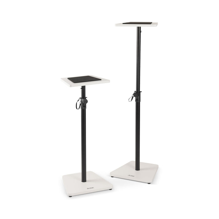 On-Stage SMS7500W Studio Monitor Stands, White