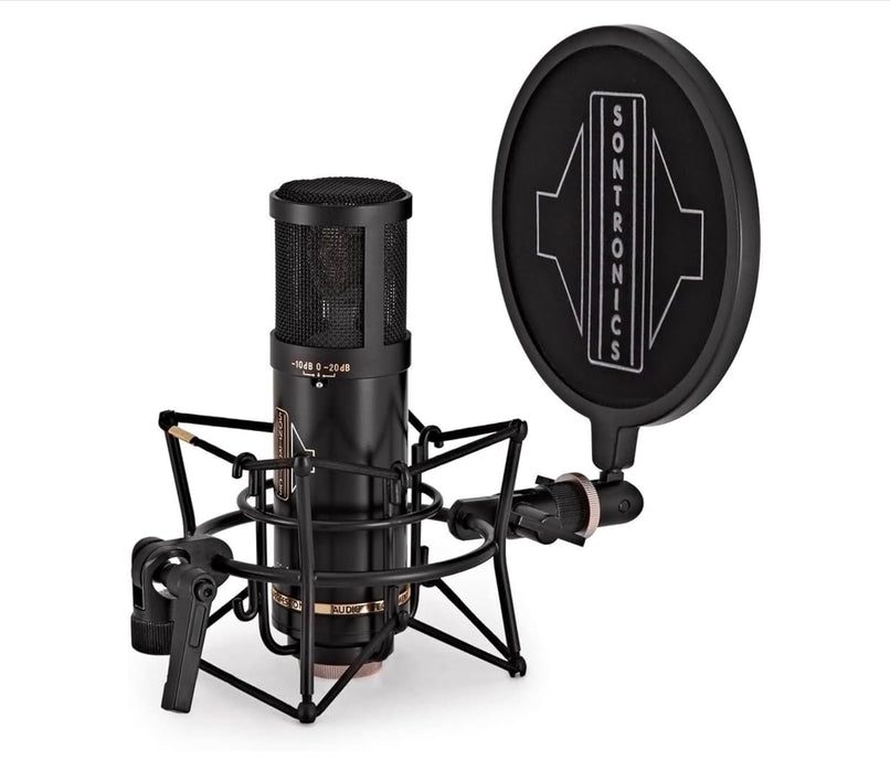 SONTRONICS STC-3X Professional 3-Pattern LDC XLR Studio Condenser Microphone