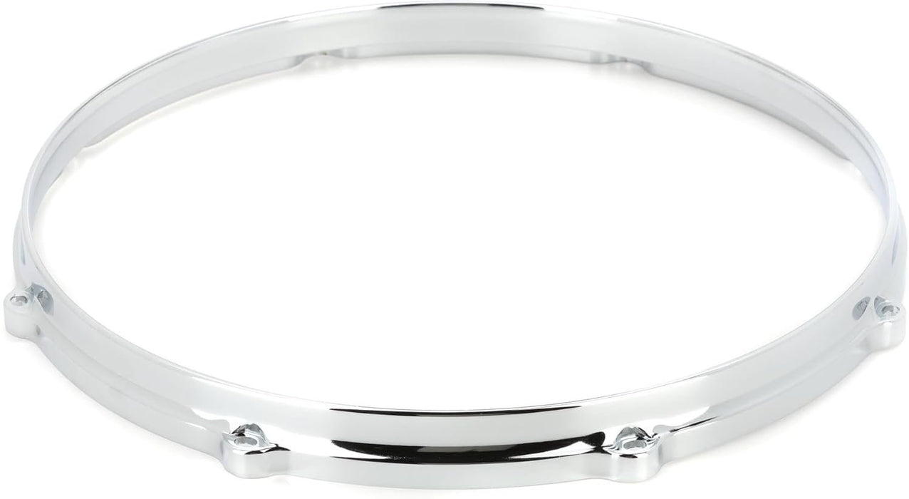 Gibraltar 14" 8-Lug Batter Side Snare Drum Hoop, Die-Cast Design for Crisper Tone & Stronger Rimshots, Heavyweight Construction for Studio Clarity, Fits Standard Snare Drums (SC-1408BSD)