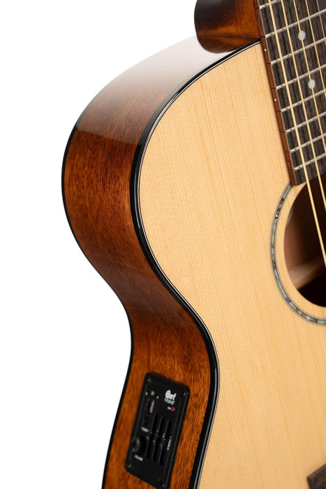 Cort L60CENAT Luce 60 OM Acoustic-Electric Guitar Natural Gloss