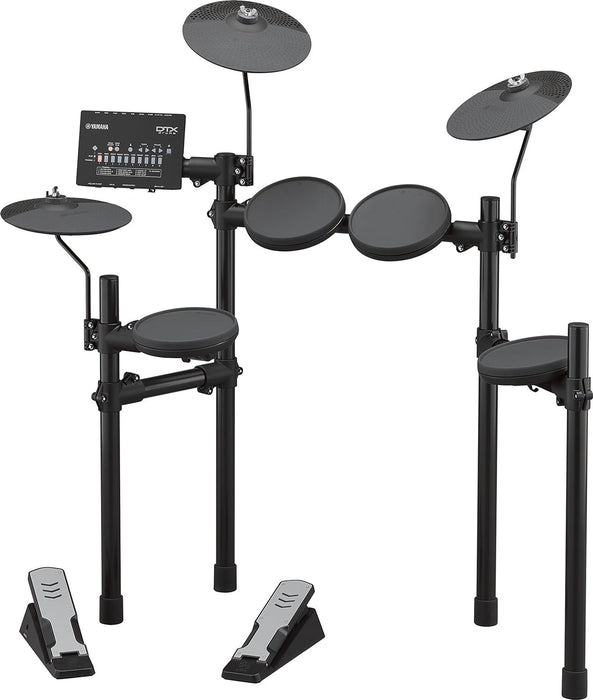 Yamaha Customizable Electronic Drum Kit with Silent Kick Pedal (DTX402K)