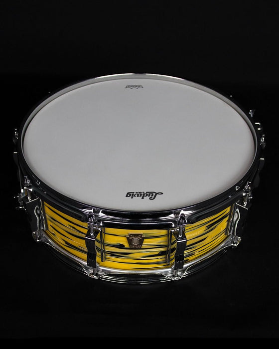 Ludwig Classic Maple Snare Drum - 5 inches x 14 inches, Lemon Oyster