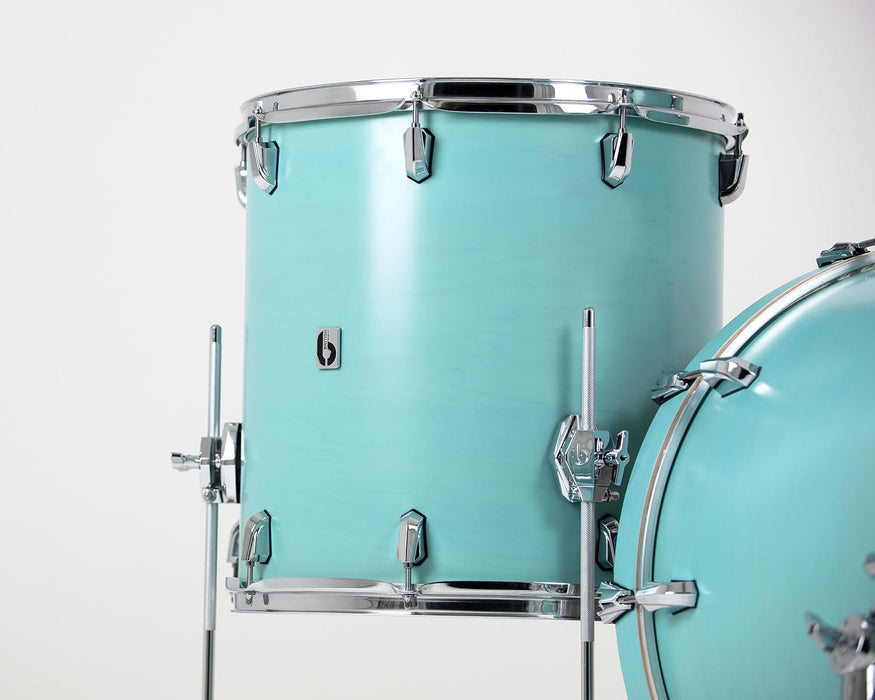 British Drum Co. ENG-22-CB-STL Enigma Club Kit Satin Teal