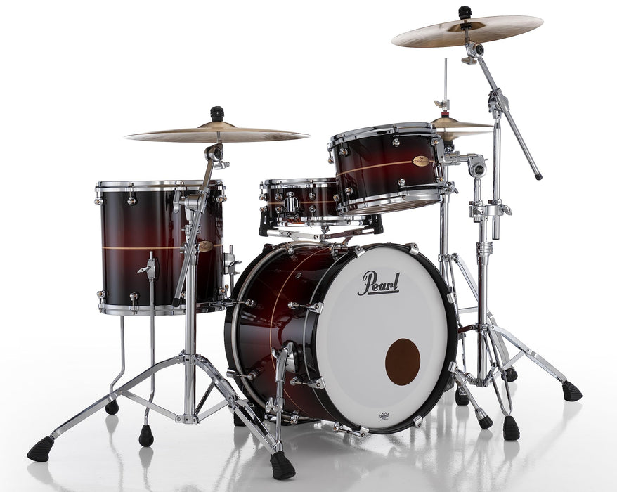 Pearl Reference One 3-pc. Shell Pack, Natural Banded Redburst (Cymbals and Hardware Not Included) (RF1C903XPS/C836)