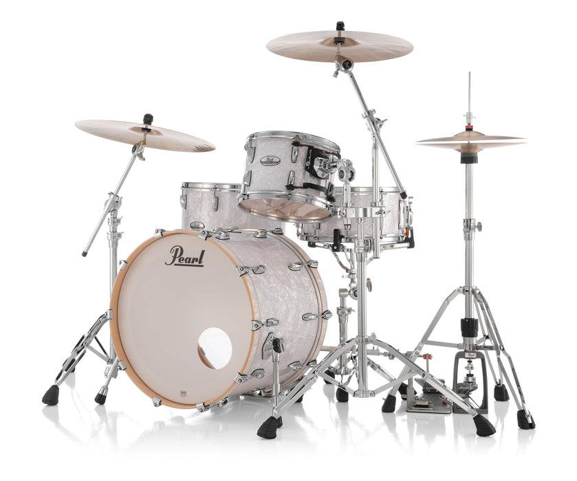 Pearl PMX Professional Series 3-Piece Drum Shell Pack (22x16, 16x16, 12x8) White Marine Pearl