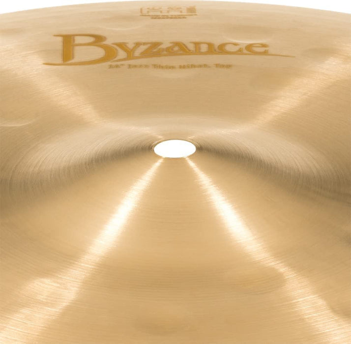 Meinl Cymbals Byzance 14" Dual Hihats, Pair — MADE IN TURKEY — Hand Hammered B20 Bronze, 2-YEAR WARRANTY, B14DUH