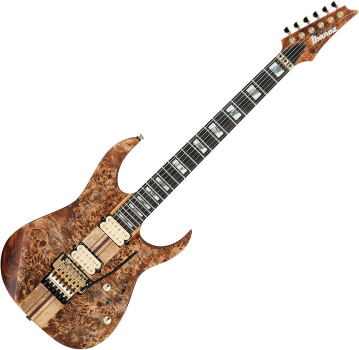 Ibanez RG Series 6-String Electric Guitar, Antique Brown Stained Flat (RGT1220PBABS)