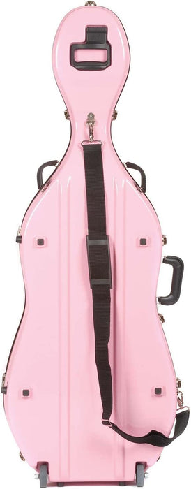 Bobelock 2000W Pink Fiberglass 4/4 Cello Case