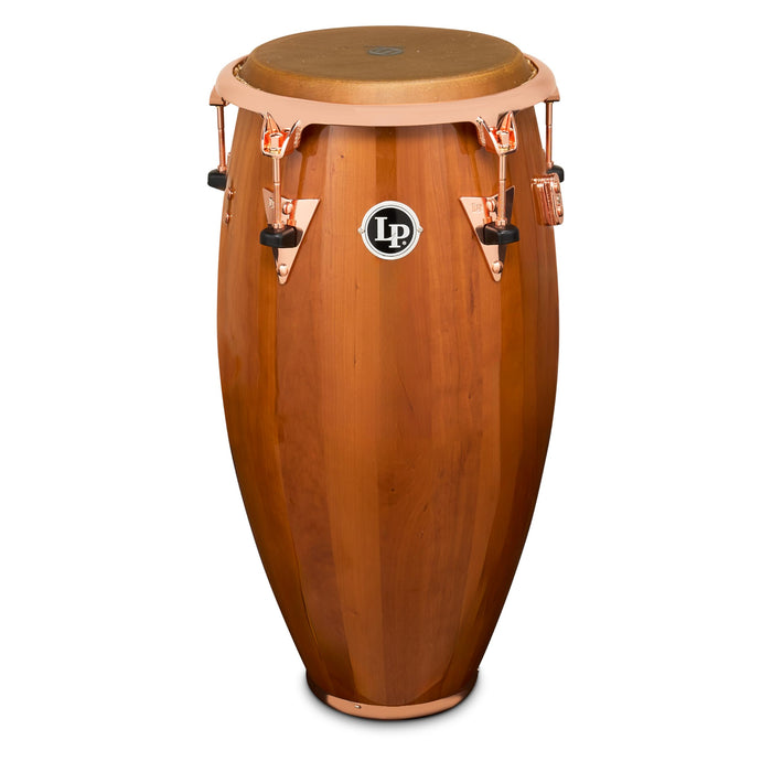 Latin Percussion Limited Cherry Quinto Drum - 30" Tall, Natural Rawhide Head
