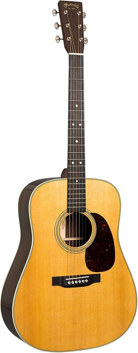 Martin 2017 D-28 Dreadnought Acoustic Guitar Natural