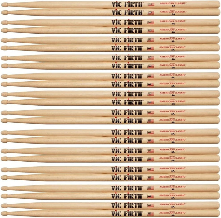 Vic Firth 5A Drum Sticks - American Classic (12-Pair)