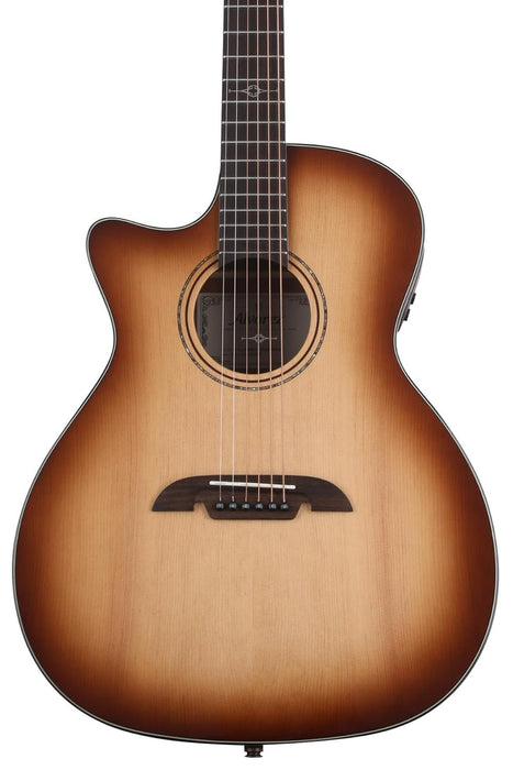 Alvarez AG60Lce Shadowburst Left-handed Acoustic-electric Guitar - Shadowburst