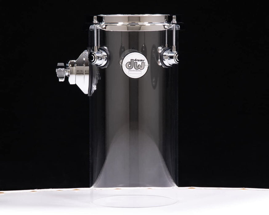 DW Design Rata Tom 6x12 w/TB12 - Clear Acrylic