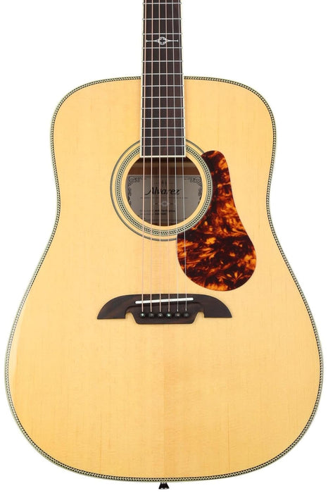 Alvarez MD60 Herringbone Acoustic Guitar - Natural