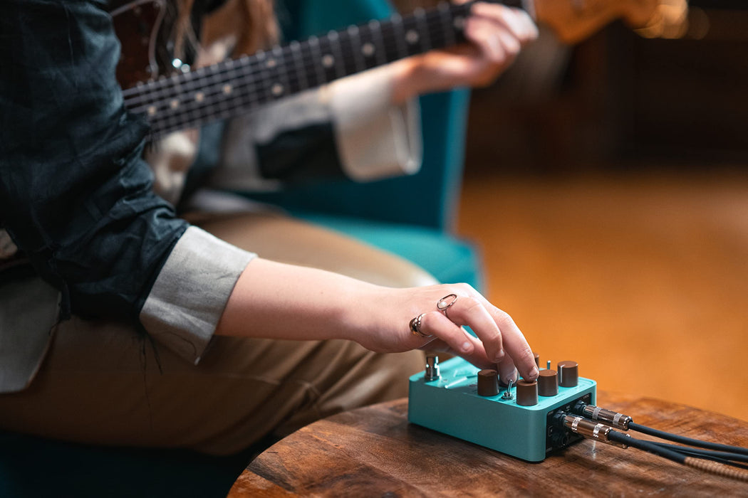 Universal Audio Del-Verb Ambience Companion Reverb and Delay Pedal (UA-DEL-VERB-U)