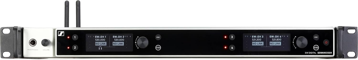 Sennheiser EW-DX EM 4 Dante Wireless Receiver - R1-9 Band