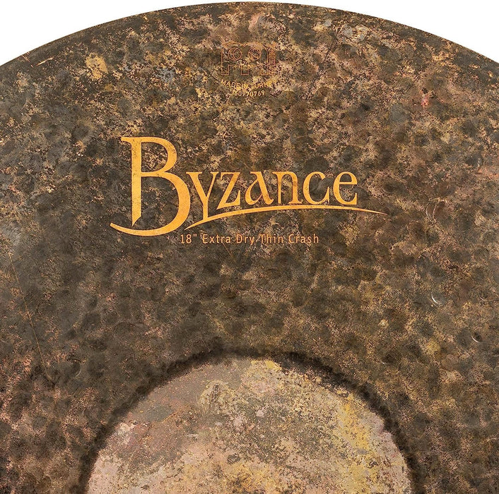 Meinl Cymbals B18JMTC Byzance 18-Inch Jazz Medium Thin Crash Cymbal