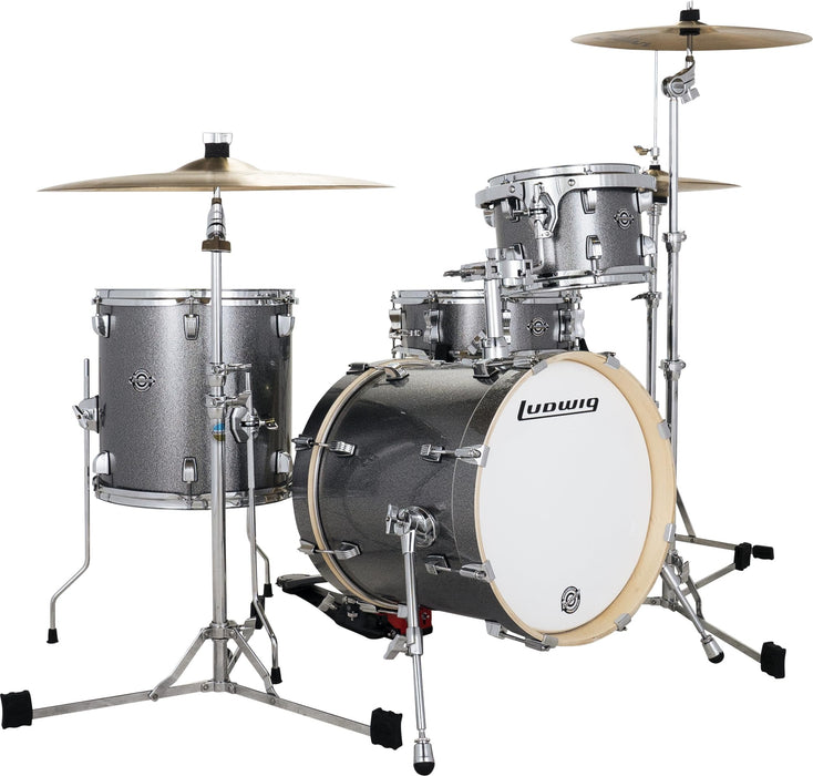 Ludwig Breakbeats by Questlove 4-piece Drum Shell Pack - Lilac Sparkle