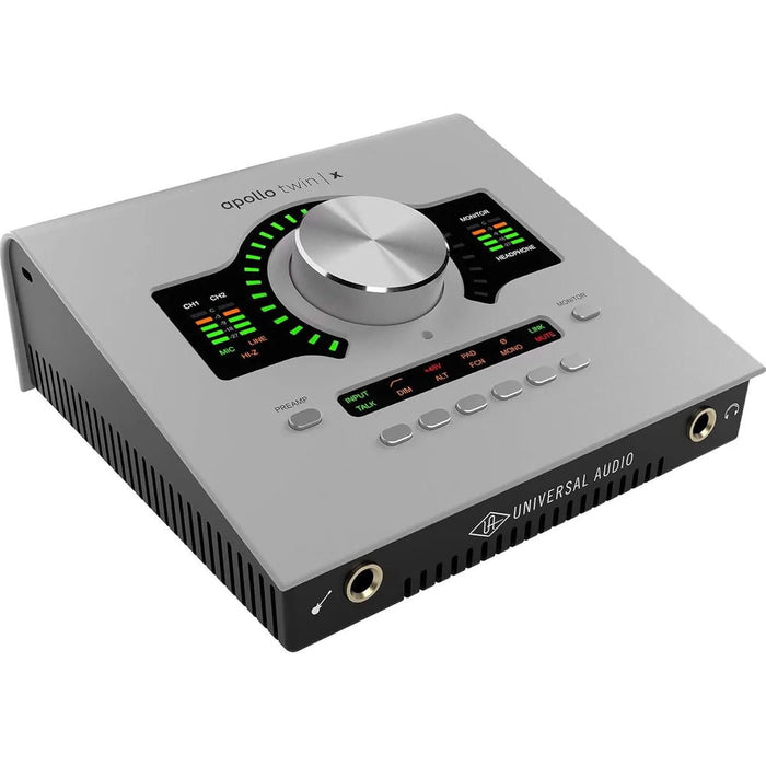 Universal Audio Apollo Twin X QUAD Gen 2 with UAD Analog Classics Thunderbolt 3 Audio Interface
