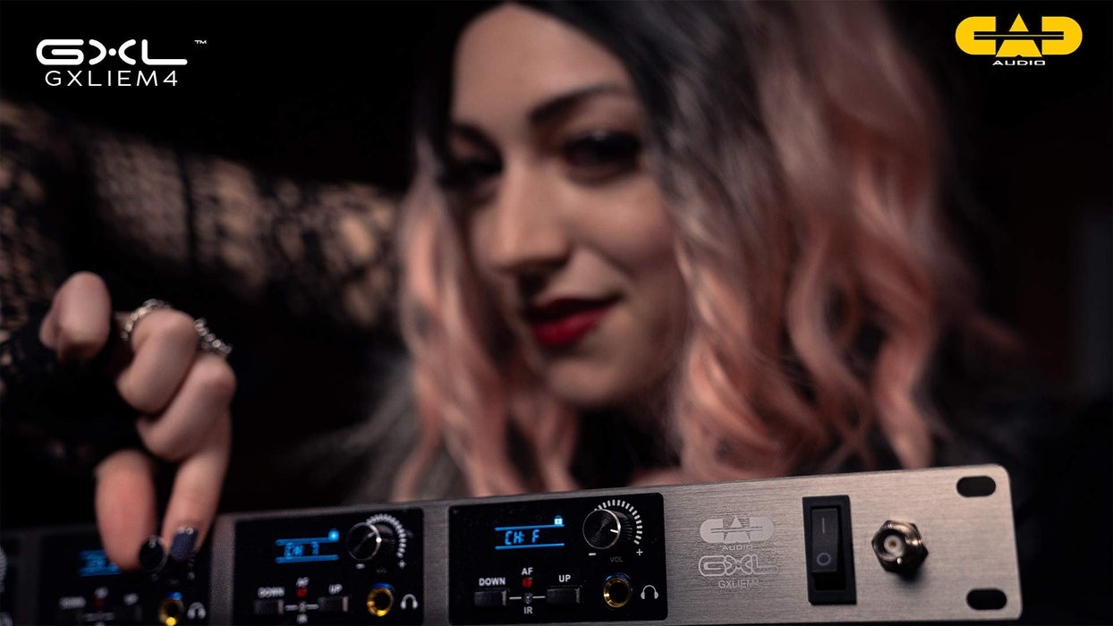 CAD Audio Quad Mix Wireless In Ear Monitor System (GXLIEM4-U)