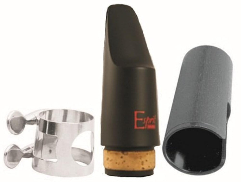 Bari ESKBC Clarinet Esprit Matte Mouthpiece with Cap and Nickel Ligature
