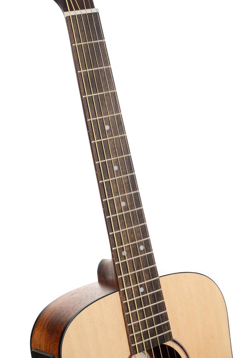 Cort EARTHGO-OP Earth Go HyVibe H2 Acoustic Electric Guitar Open Pore Natural w/Bag