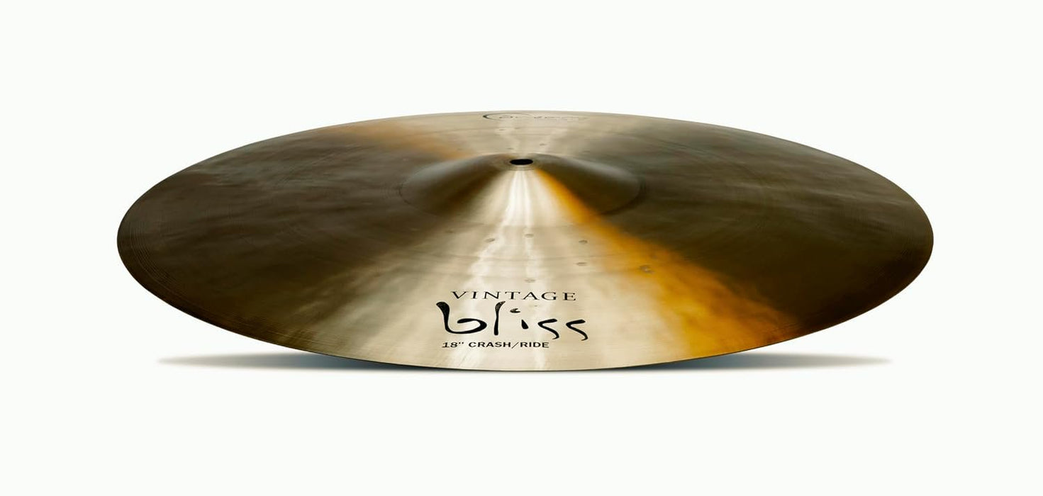Dream Cymbals VBCRRI18 Vintage Bliss 18-Inch Crash Ride Cymbal