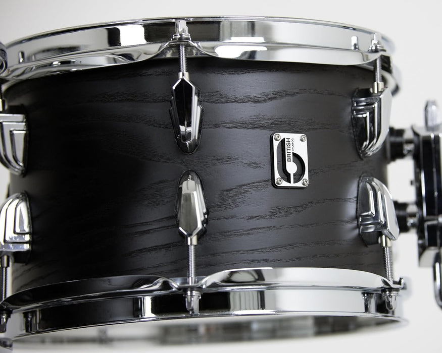 British Drum Co. RAV-CB-22 Raven Club Kit Satin Black