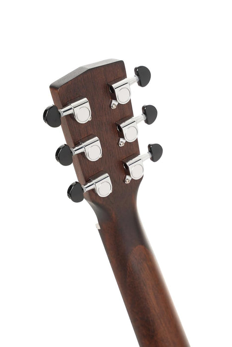 Cort EARTHGO-OP Earth Go HyVibe H2 Acoustic Electric Guitar Open Pore Natural w/Bag