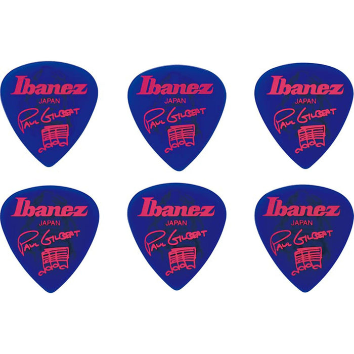 Ibanez B1000PGCA Paul Gilbert Signature Picks 6 Pack, Candy Apple