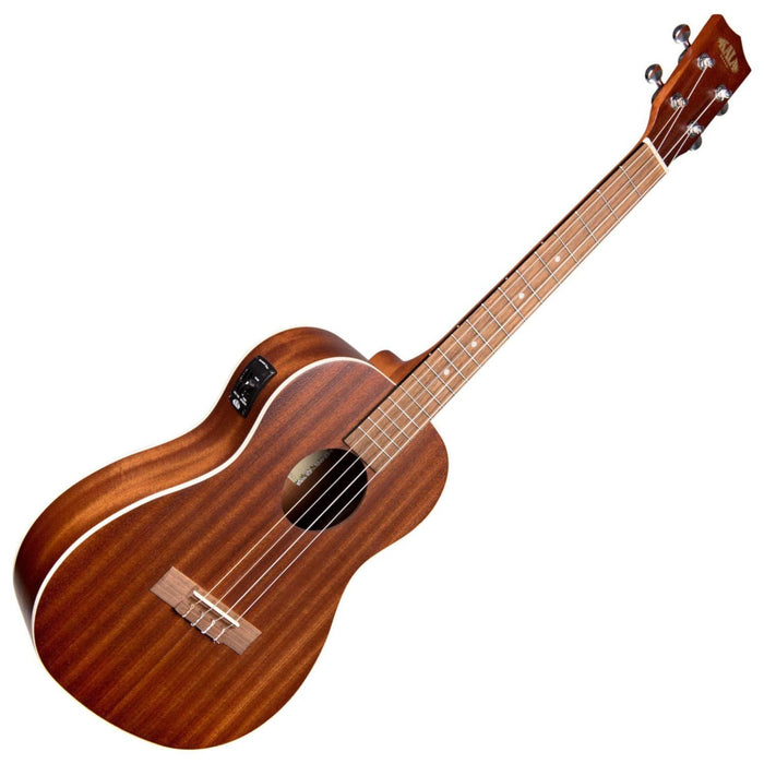 Kala Mahogany Baritone Ukulele with EQ (KA-BE)