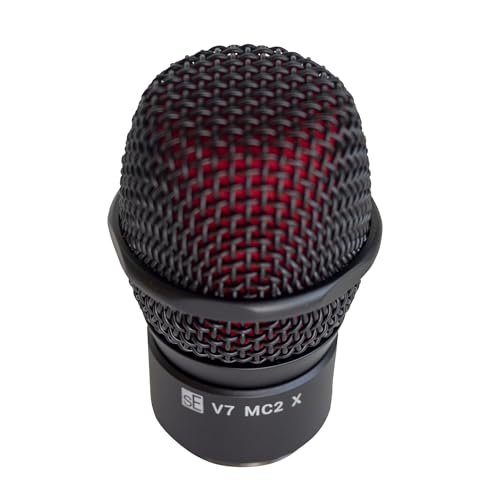 sE Electronics V7 X Mic Capsule for Sennheiser Wireless System, Black (V7-MC2-X-BLK-U)