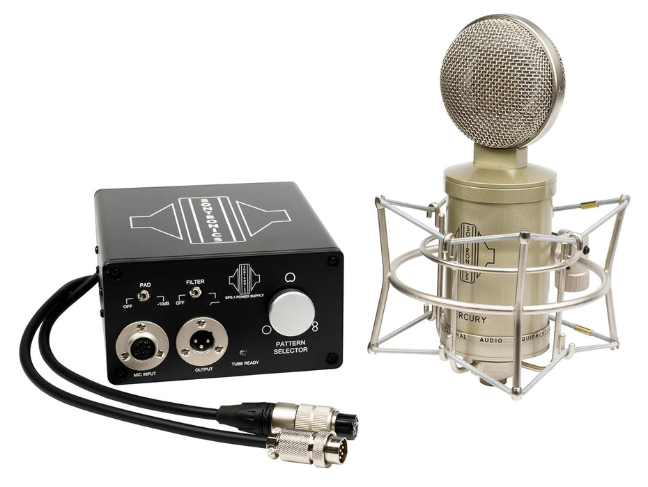Sontronics Mercury - Variable Pattern Valve Condenser Microphone, Gold